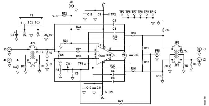 Differential Amplifier for Video/Imaging