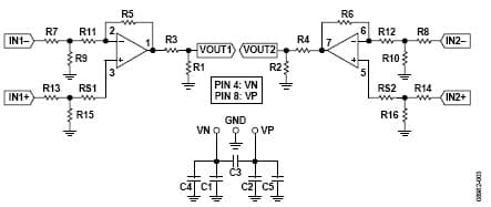 AD8032AR-EBZ, Evaluation Board for Dual, High Speed Op-Amps Offered in 8-Lead SOIC Packages