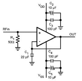 ±2.5V Analog Amplifier for Portable