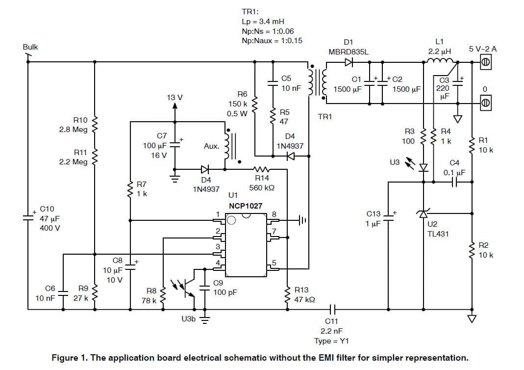 10W, 5V AC to DC Single Output Power Supply for ATX Power Supply