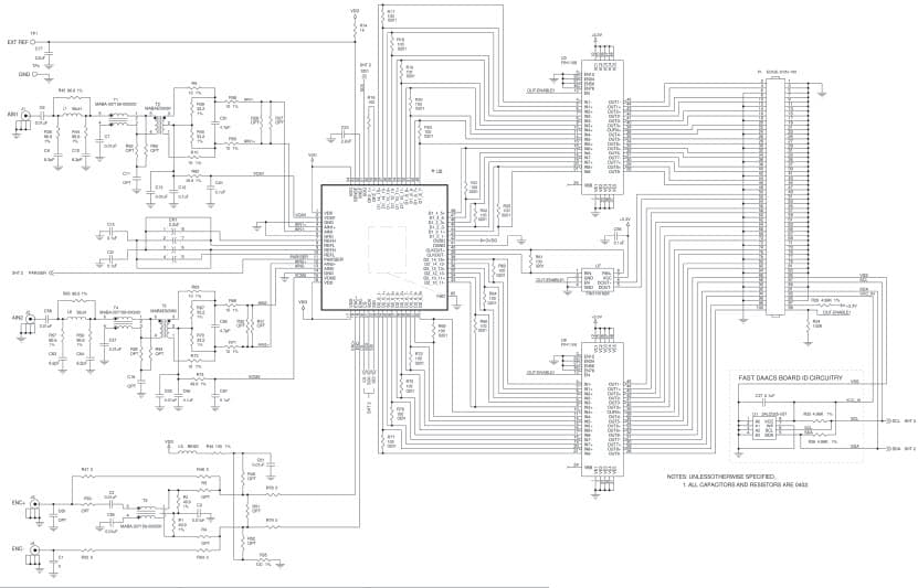 LTC2145-14 Demo Board, 14-bit 125Msps ADC, DDR LVDS Outputs, 5-140MHz