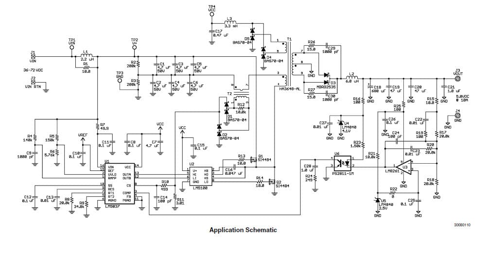 5V DC to DC Single Output Power Supply