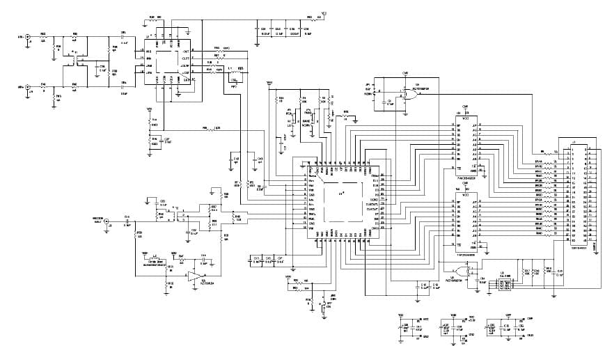 Combo Demo board for LTC2206 and LT1993-2 ( 6dB)