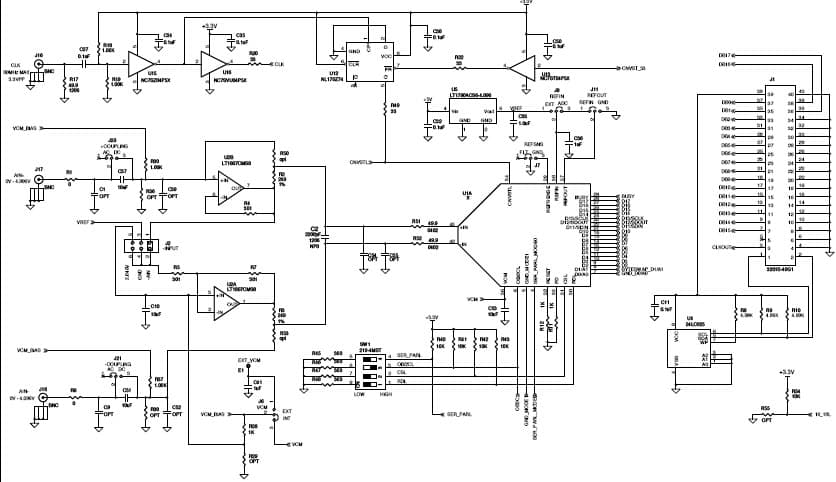 DC1501A-A, Demo Board for the LTC2393-16/LTC2392-16/LTC2391-16, 1-MSPS, 0.5-MSPS, 0.25-MSPS Low Noise ADC