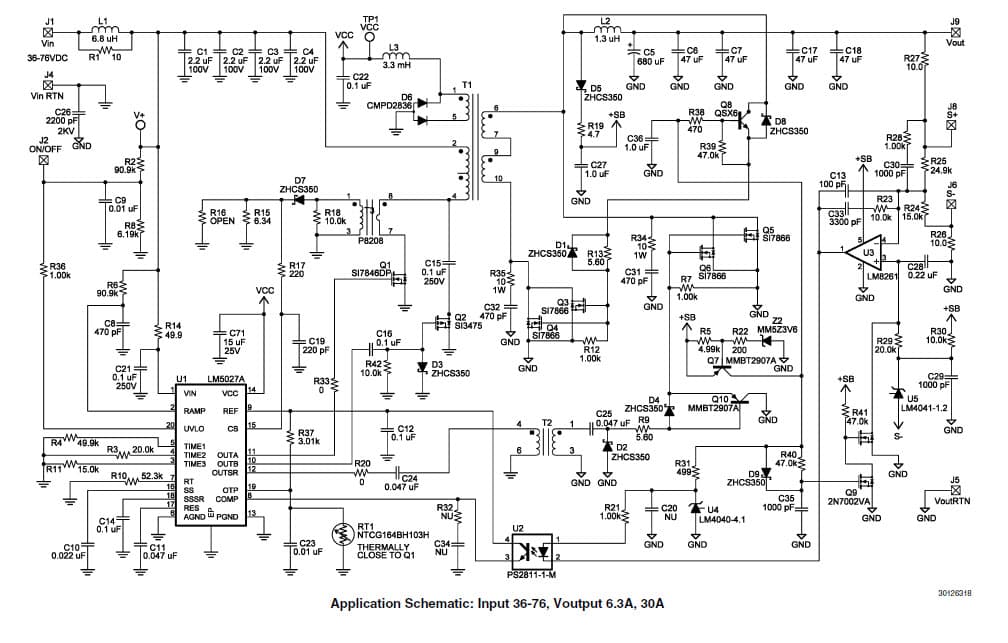 50 to 200W, 3.3V DC to DC Single Output Power Supply