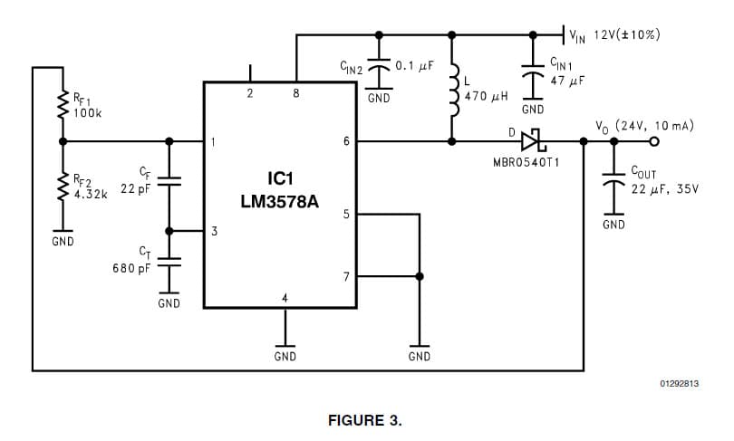 24V DC to DC Single Output Power Supply for Flashlight