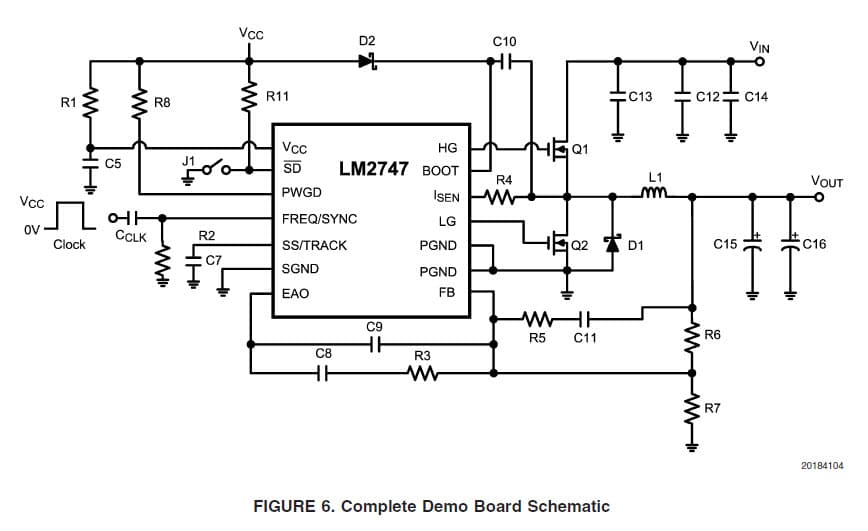 LM2747EVAL, Evaluation Board for the 1.2V DC to DC Single Output Power Supply for ADSL Modem