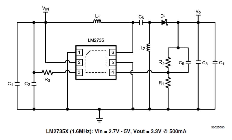 3.3V DC to DC Single Output Power Supply for Portable