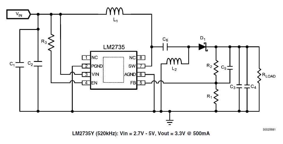 3.3V DC to DC Single Output Power Supply for Portable