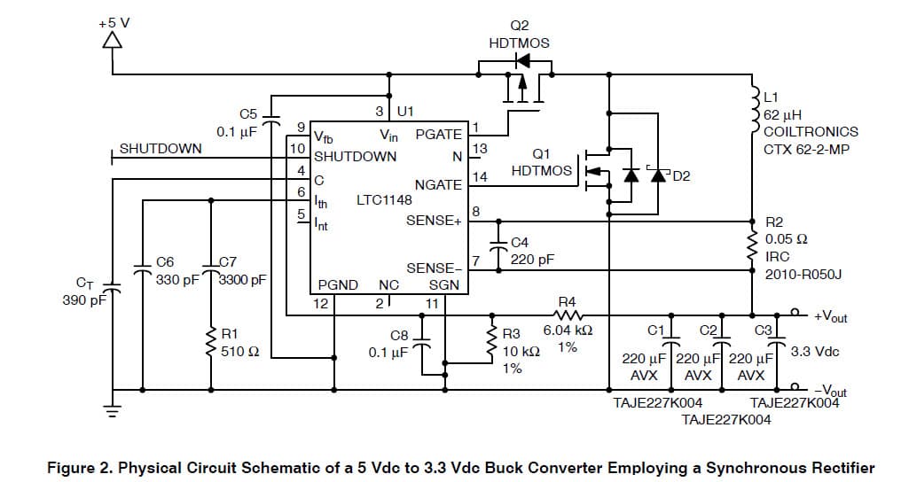 3.3V DC to DC Single Output Power Supply for Portable