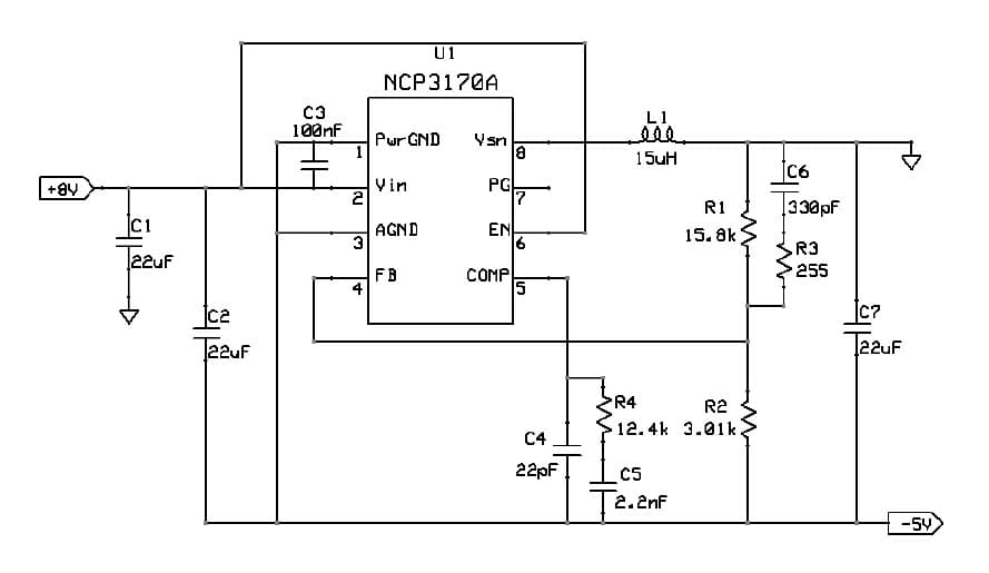 -5V DC to DC Single Output Power Supply