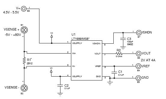 4.5 to 5.5V Analog Amplification for Data Acquisition System