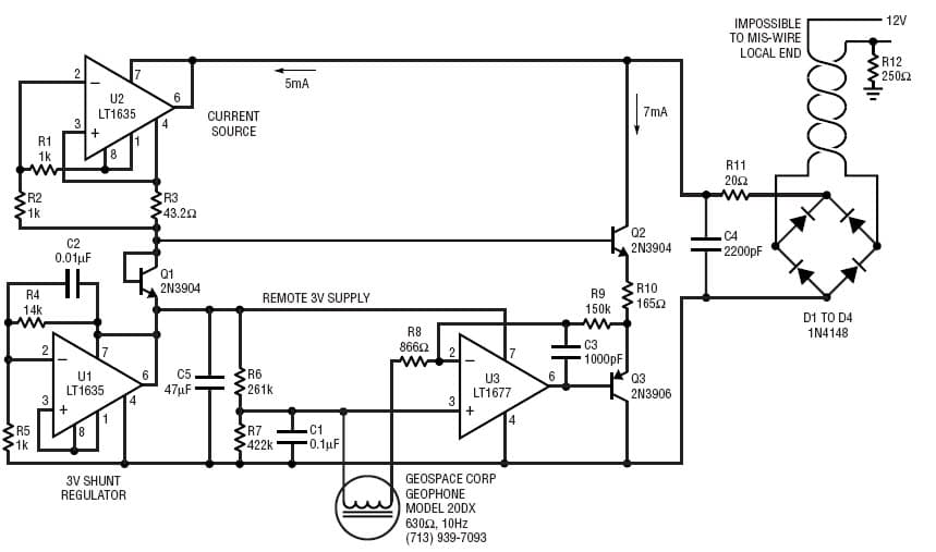 3V Analog Amplification for Audio