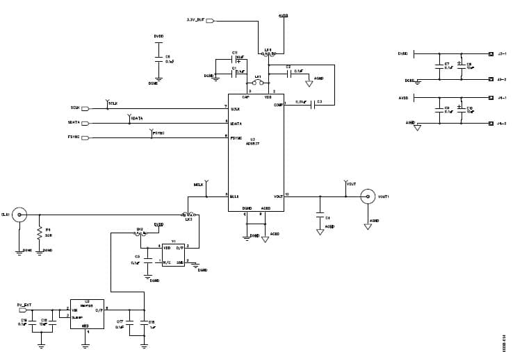 EVAL-AD9837SDZ, Evaluation Board for the 16MHz Clock Synthesizer for Portable Medical Instrumentation