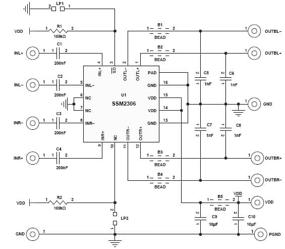 2W, 2-Channel, Class-D Audio Power Amplifier for Portable Consumer Electronics