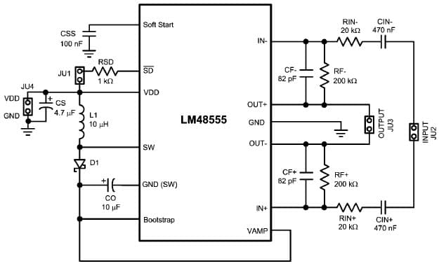 1-Channel, Class-AB Audio Power Amplifier for Cellular Phone