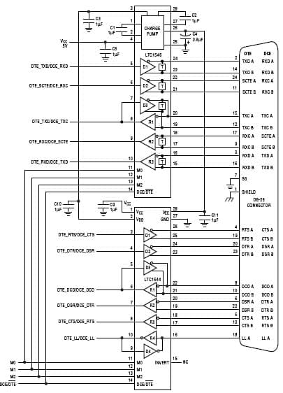 LTC1546 Multiprotocol Chip Simplifies NET1, NET2 and TBR2-Compliant Serial Interfaces