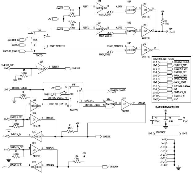 MAXSMBUS, Evaluation Kit for IBM-compatible PC and System Management Bus (SMBus)-compatible serial-interface devices