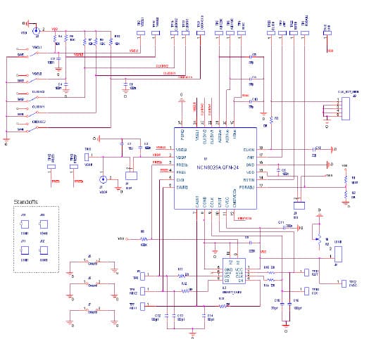 NCN8025AEVB, Evaluation Board for NCN8025A Adapter Card