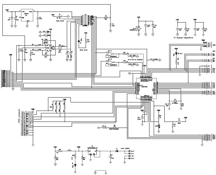 EVAL-ADuC7020QSPZ, QuickStart plus Development System for ADuC7020 MCU