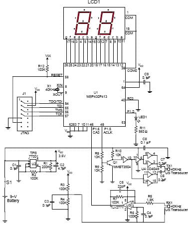 Ultrasonic Distance Measurement with the MSP430 MCU