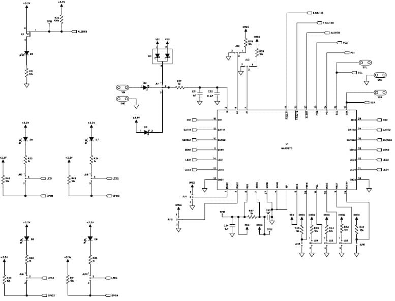 MAX5970EVKIT+, Evaluation Kit for MAX5970 Hot-Swap Controller for Blade Server