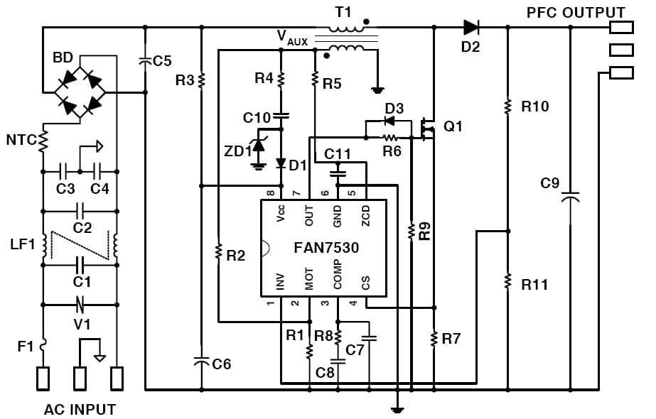 100W, 392V AC to DC Single Output Power Supply for CRT TV