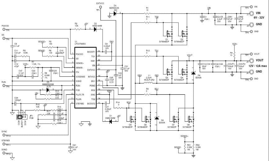 Analog Devices | LTC3780EG#TRPBF - Datasheet PDF & Tech Specs