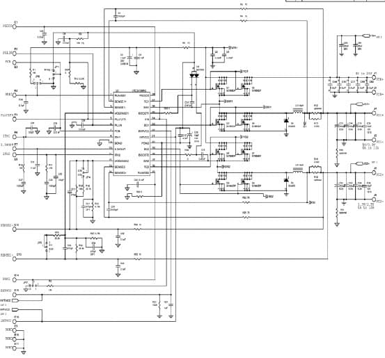 LTC3728EG Demo Board, Dual 2-Phase Synchronous Step-Down Regulator, 8V to 24V Input, 5V/3.3V 0A to 12A, 3.3V/2.5V 0A to 12A