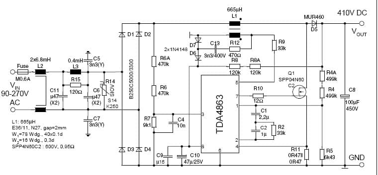 TDA 4863 - Technical Description based on TDA4863