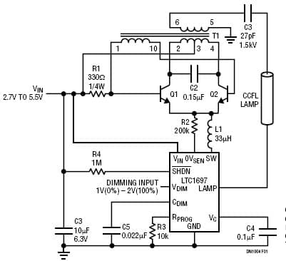 An Efficient and Low Cost Alternative to LEDs for Backlighting Handheld Computer Displays