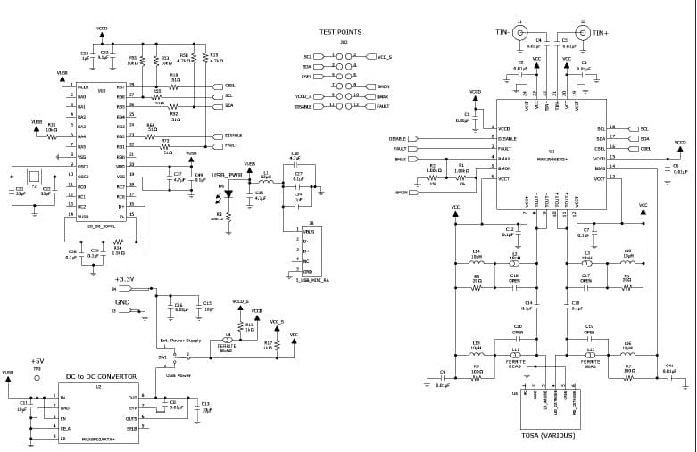 MAX3946EVKIT+, Evaluation Kit is an assembled demonstration board that provides optical evaluation of the MAX3946 1.0625 Gbps to 11.3 Gbps laser driver