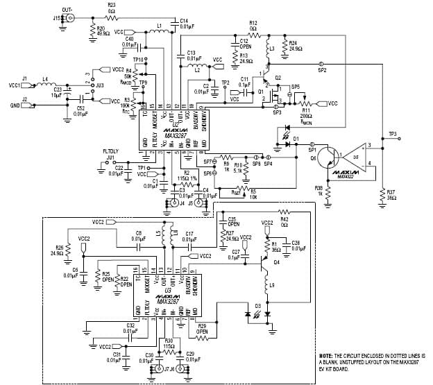 MAX3287EVKIT, Evaluation Kit for MAX3287 Laser Driver for Optical Networking