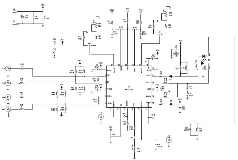 MAX3643EVKIT, Evaluation Kit for MAX3643 Laser Driver for Optical Networking