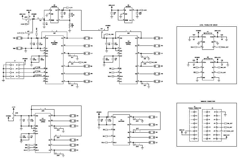 MAX5388EVMINIQU+, Evaluation Board for the MAX5388 Digital Potentiometer for Portable