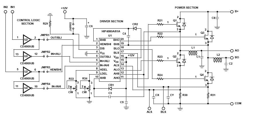 MOSFET Power Driver for UPS Power Supply