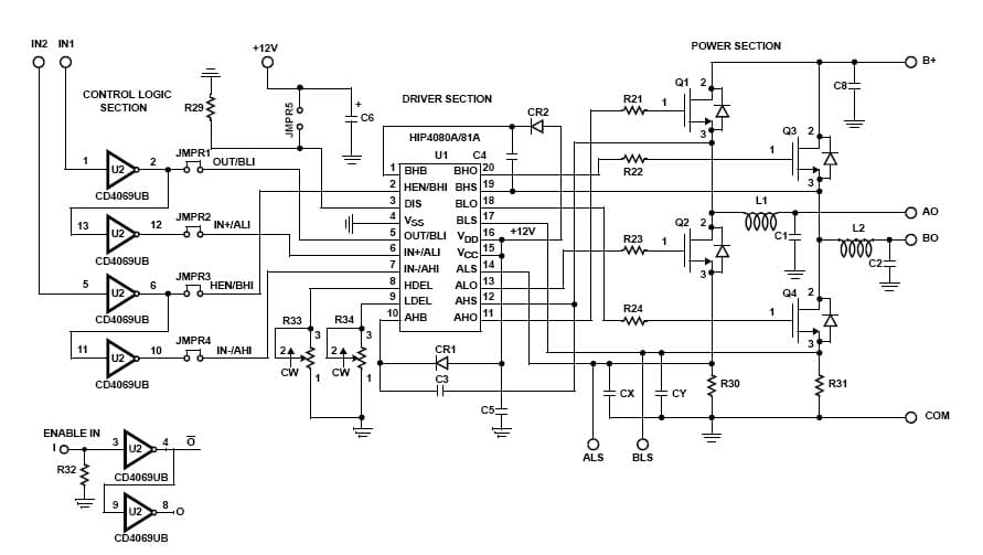 MOSFET Power Driver for UPS Power Supply