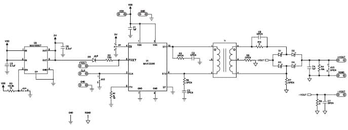 MAX13256EVKIT#, Evaluation Board for the MAX13256 MOSFET Power Driver for Power Meter