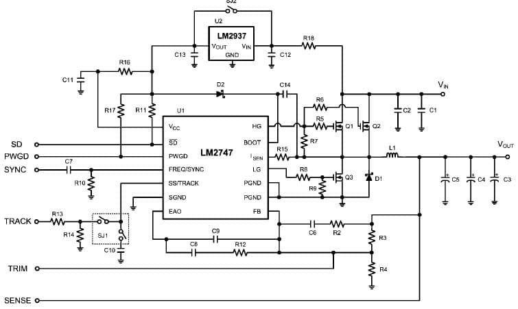 1.2 to 3.3V DC to DC Single Output Power Supply for Cable Modem