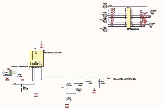 RD-181, 2.5V DC to DC Single Output Power Supply