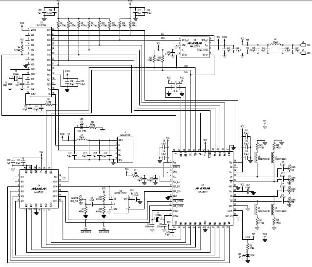 MAX3674EVKIT+, Evaluation Board for the MAX3674 PLL Clock Generator for Optical Networking