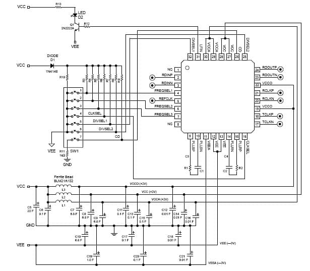 SY87700, Evaluation Board for the SY87700 PLL Clock Generator for SONET