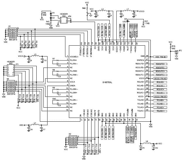 SY87721L, Evaluation Board for the SY87721L PLL Clock Generator for SONET