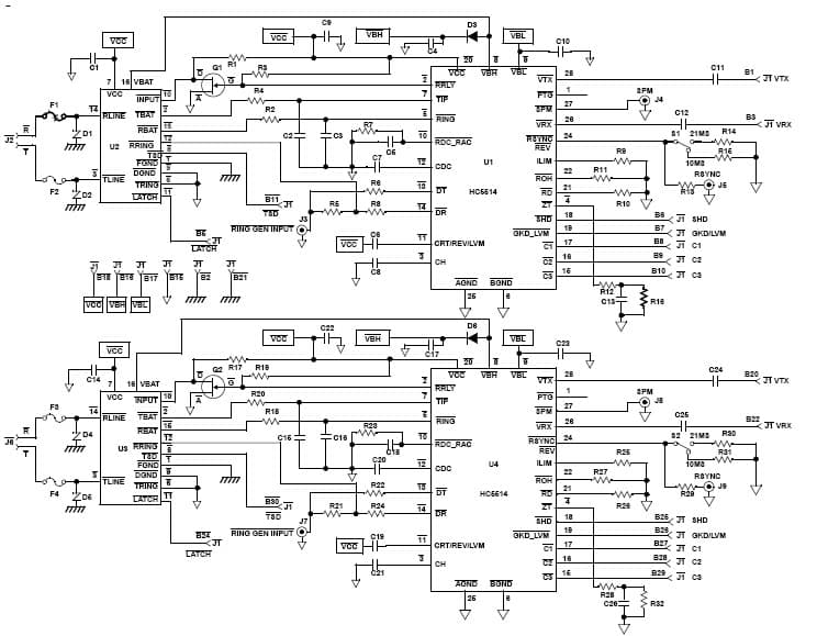 AN1004.1, Operation of the UniSLIC14 & IDT821054 Evaluation Module