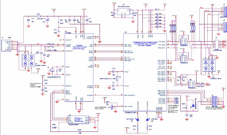 ZLUSBREF01, USB Interface to Microcontroller Evaluation Board