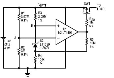 4.5 uA Li-Ion Battery Protection Circuit Reference Design