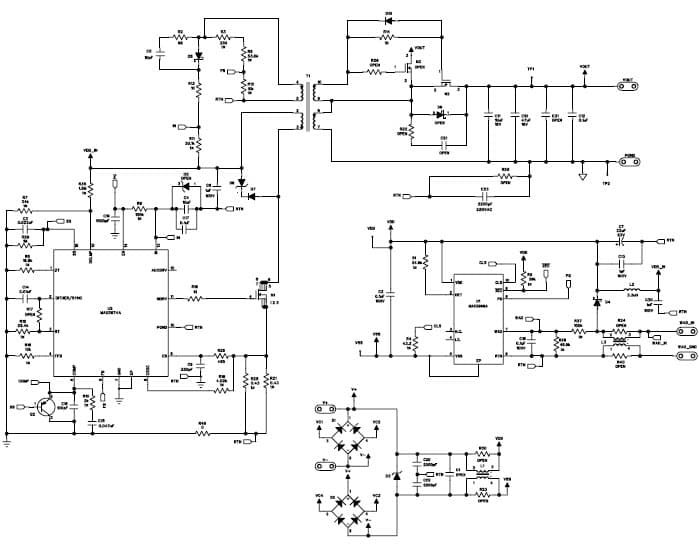 MAX5969AEVKIT#, MAX5969A Evaluation Kit is a fully assembled and tested surface-mount circuit board featuring MAX5969A IEEE 802.3af