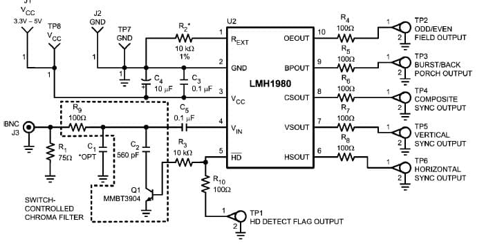 AN-1681 Design Migration From the LM1881 to the LMH1980 Video Sync Separator