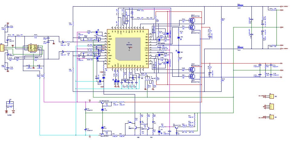 300W, 2-Channel, Class-D Audio Power Amplifier for AV Receiver