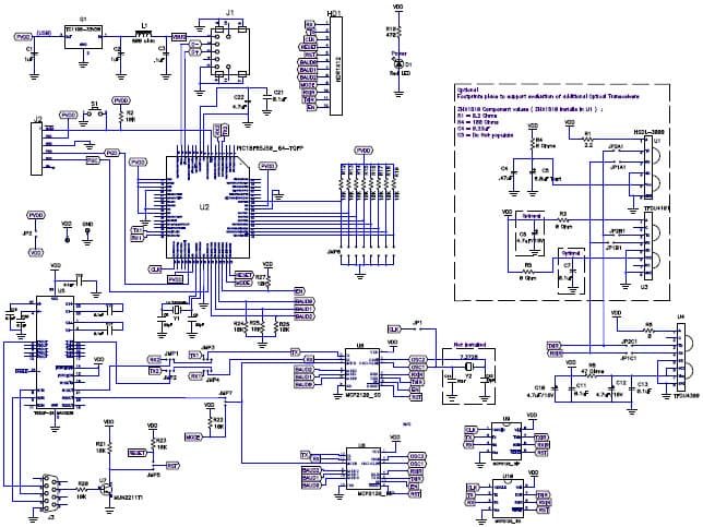 MCP2120/22, Development Board of 115.2-Kbps Infrared Communications for Telemetry